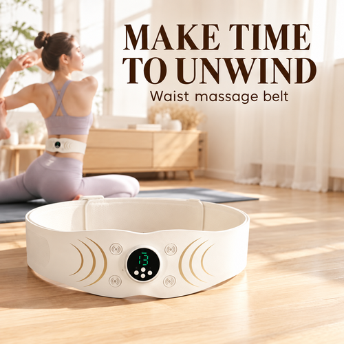 Waist Massage Belt with Heat, 16 Intensity Levels and 6 Modes