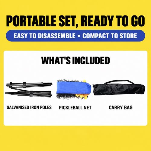 Portable Pickleball Net 4.1 x 0.9 m | Ghana