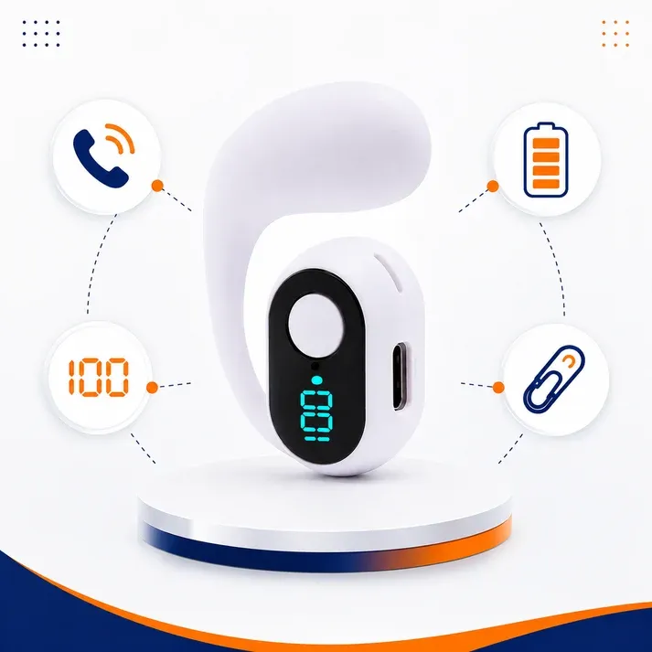 clip-on-wireless-bluetooth-calling-earphone-with-display