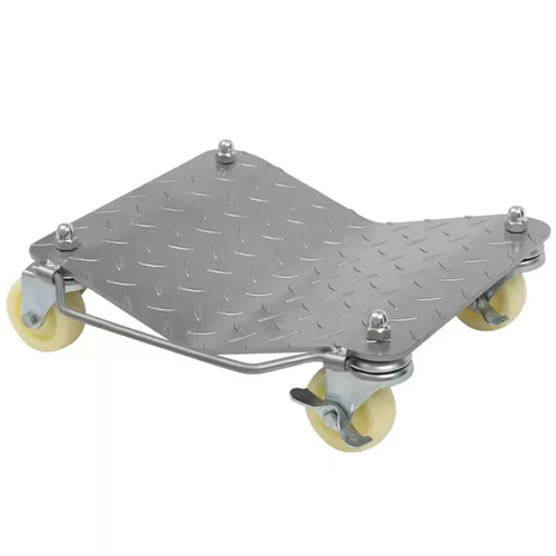 Heavy-Duty Steel Car Wheel Dolly with 360 Degree Casters