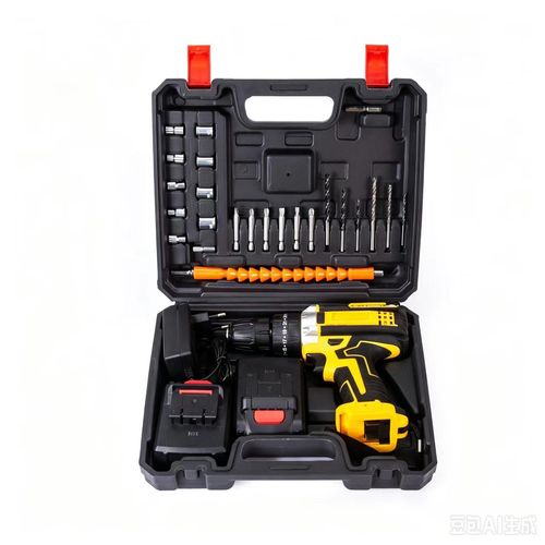 Multi-functional lithium battery drill set