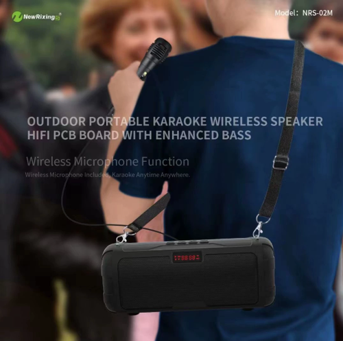 New portable outdoor subwoofer speaker