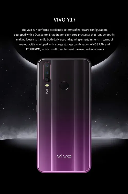 VIVO Y17 high-quality Android smartphone