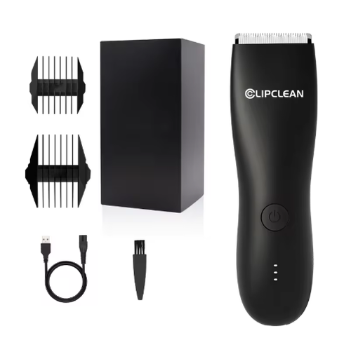 Professional Mustache Ear Facial Cutting Hair Clippers Groomer Cordless Groin Hair Trimmer for Men