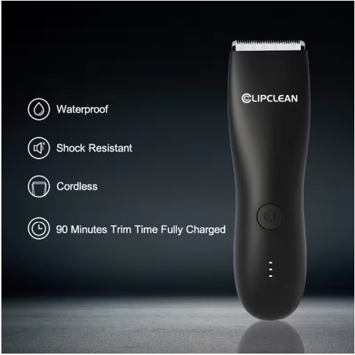 Professional Mustache Ear Facial Cutting Hair Clippers Groomer Cordless Groin Hair Trimmer for Men