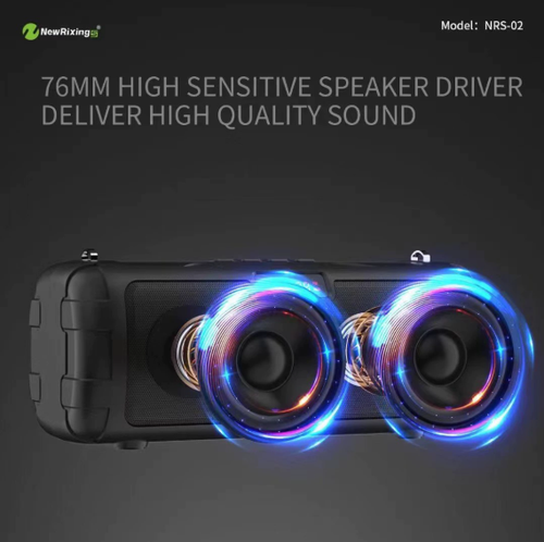 New portable outdoor subwoofer speaker