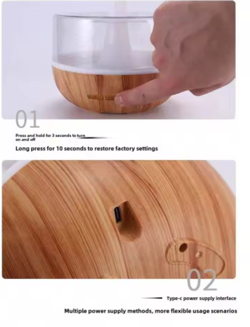 1pc Colorful Rain Cloud Sleep Atmosphere Lamp Slow-Pressure Mushroom-Shaped Raindrop Simulator Relaxing Room Night Light