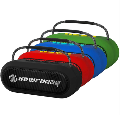 New Model RGB Speaker  Portable Speaker with 2pcs Wireless Microphone Wireless bluetooth Speaker