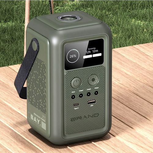 AP200L Large Capacity Lithium Iron Phosphate Battery Camping Power Supply 60000mAh Outdoor Backup Energy Storage Solar Powered