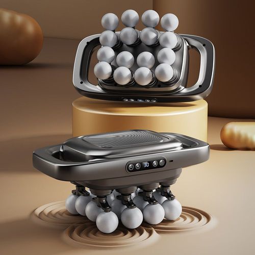 8 Head Fascia Body Massage Gun Portable Percussion Therapy Fascial Gun for Waist Back Leg Deep Massage Whole Body