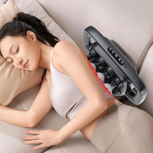 8 Head Fascia Body Massage Gun Portable Percussion Therapy Fascial Gun for Waist Back Leg Deep Massage Whole Body