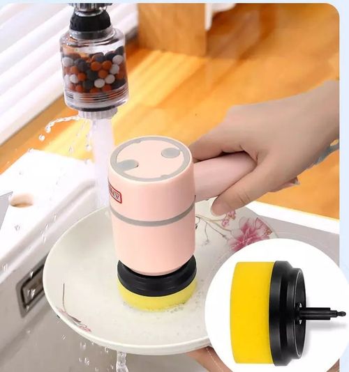 2026 New Hot Sale Custom Waterproof Silent Magic Replaceable 2 Brush Heads Electric Cleaning Brush