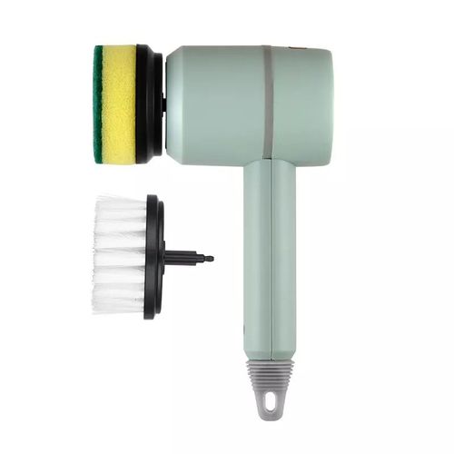 2026 New Hot Sale Custom Waterproof Silent Magic Replaceable 2 Brush Heads Electric Cleaning Brush