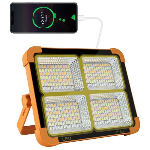 Work Light Camping Fishing Lanterns Emergency Lights Rechargeable Outdoor Waterproof Led Solar Flood Lights