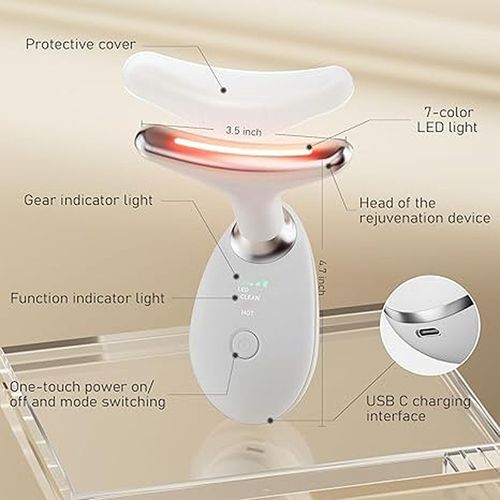 Personal Care Anti-wrinkle Multi-color Lamp Heating to Tighten Neck and Face Skin Rejuvenation Anti-aging