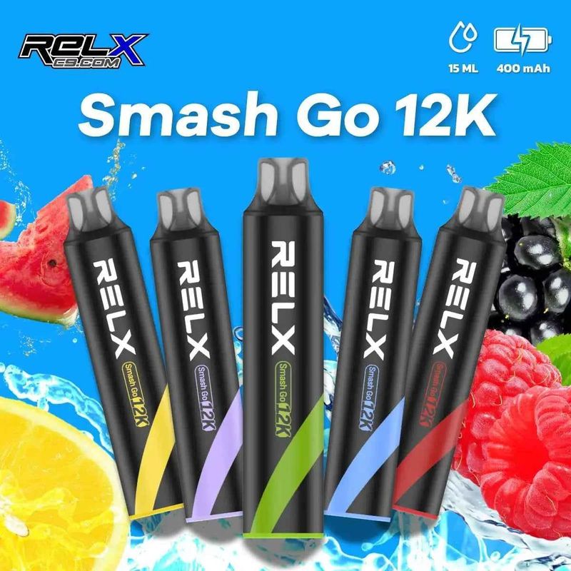 Ultimate Enhanced RELX悅刻Smash Go 12000 口一次性電子煙拋棄式