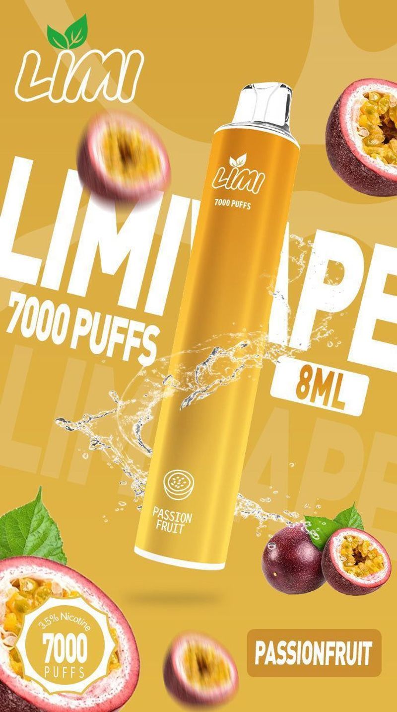 Ultimate Enhanced Limi7000口拋棄式電子煙台灣現貨煙油容量更高口味更優化