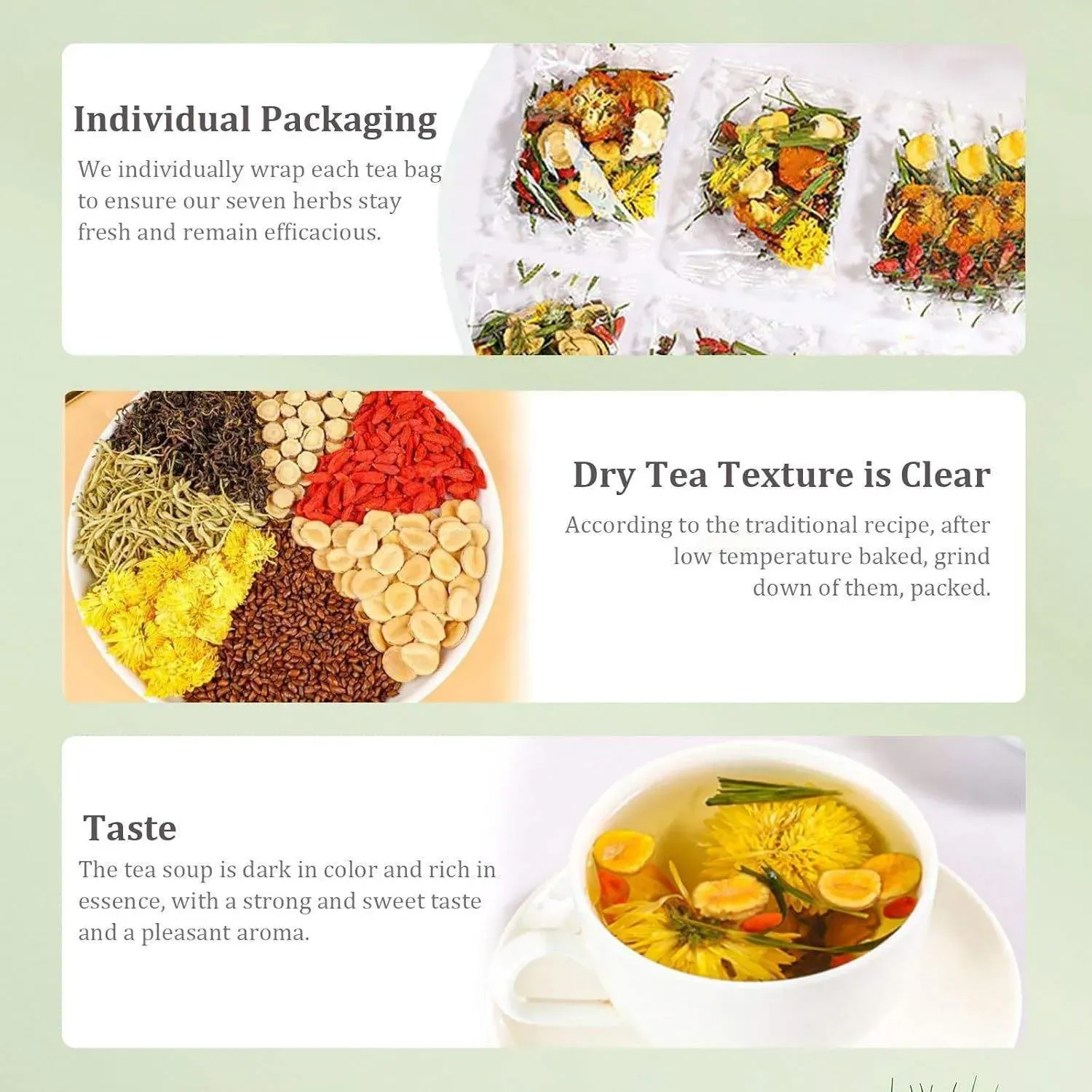 Dandelion Wolfberry Blended Health Tea Bulk Packaged Slimming Tea Bag Special Flower Tea