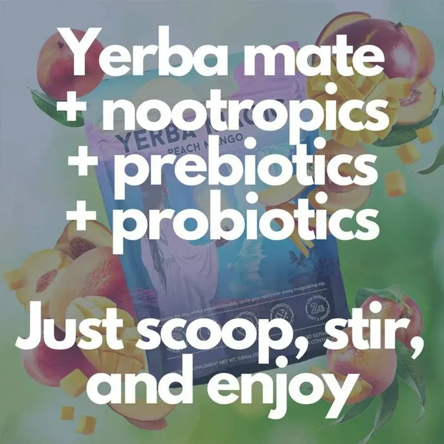 Hot Selling Energy Drink Powder, in Vitamins C D, Electrolytes for Hydration Electrolytes Powder Drink Yerba Mate Instant Tea