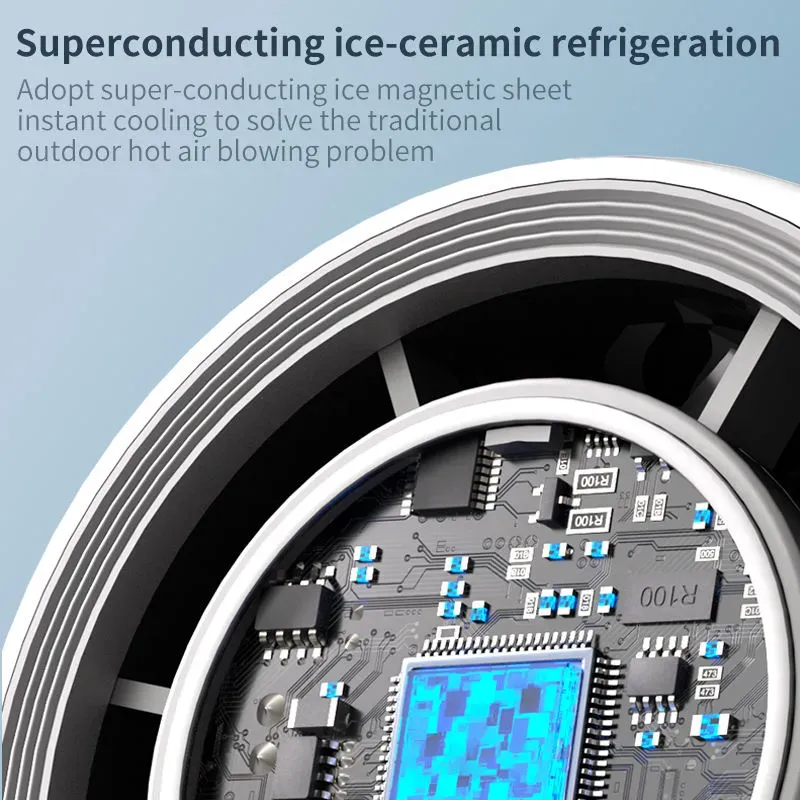 Cooling High Speed Portable Fan Handheld 4000 MAh