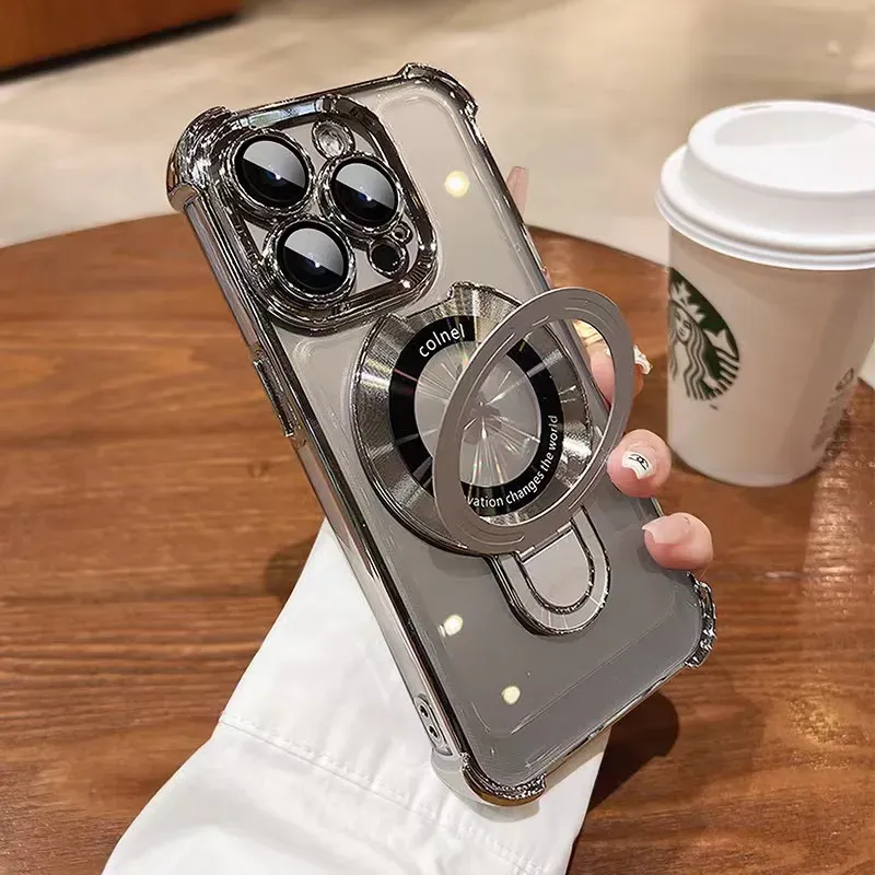 IPhone Magnetic Leakage Standard airbag Four Corners Anti-fall