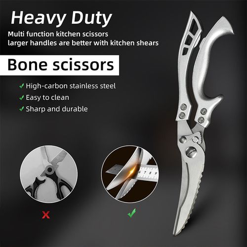 Kitchen chicken bone shears