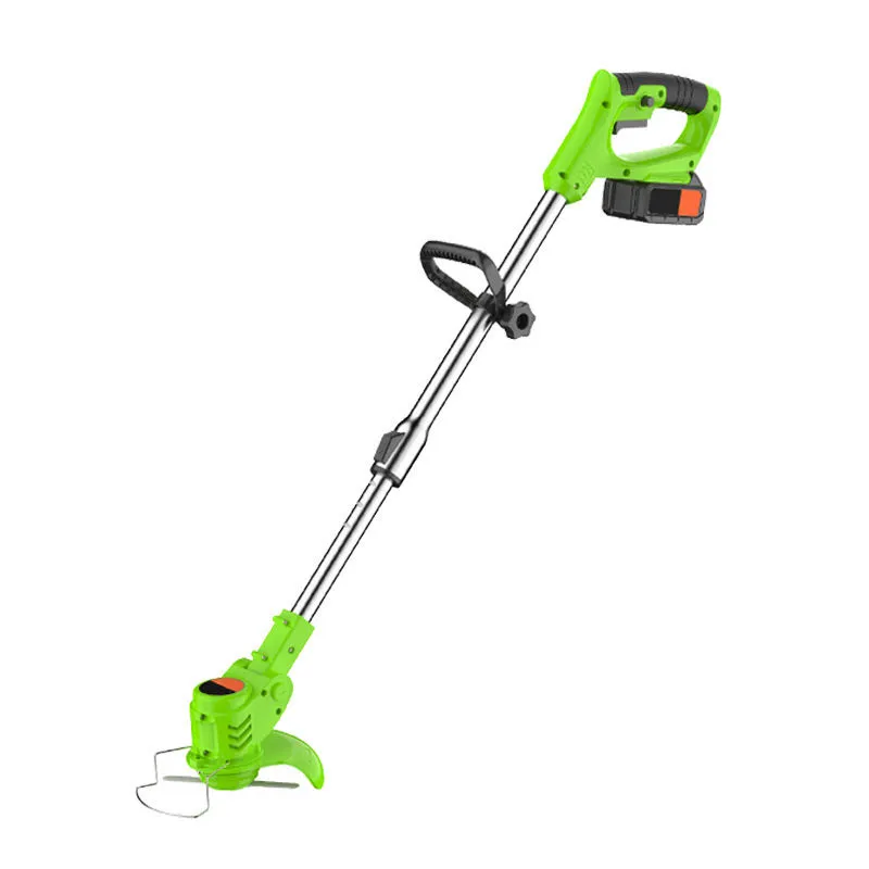 Ultra-Light Cordless Lawn Mower - Rechargeable Electric Trimmer & Brush Cutter with Telescopic Handle