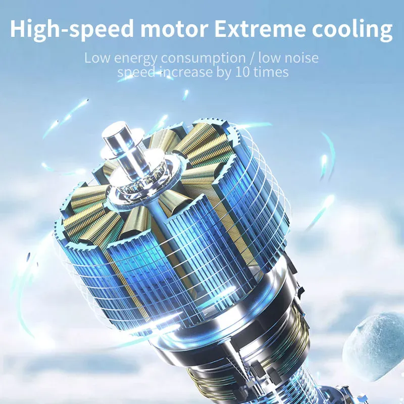 Cooling High Speed Portable Fan Handheld 4000 MAh
