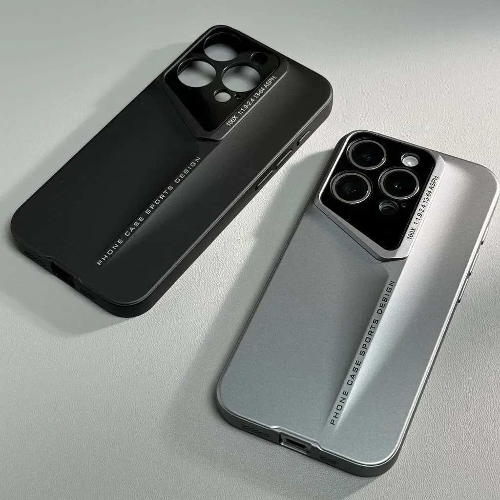 Slim Fit Exquisite Personality Cool Shockproof Wireless Charging Phone Cover for iphone