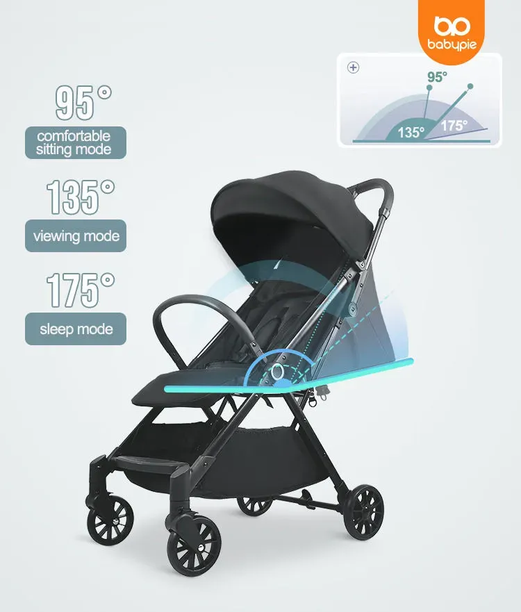 Baby Stroller Folding Portable Baby Carriage Stroller Mini Carts One Click Folding Baby Stroller