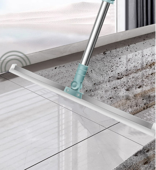 Scraper for Cleaning Floors Multifunctional Magic Broom Retractable Stainless Steel Silicone Magic Cleaning Brush