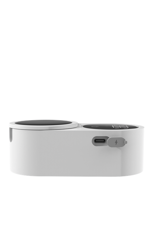 New Automatic USB-Powered UV Toothbrush Sterilizer with UVC Light, Smart Display, Portable Plastic Design, Wall-Mounted Charging Holder for Toothbrushes