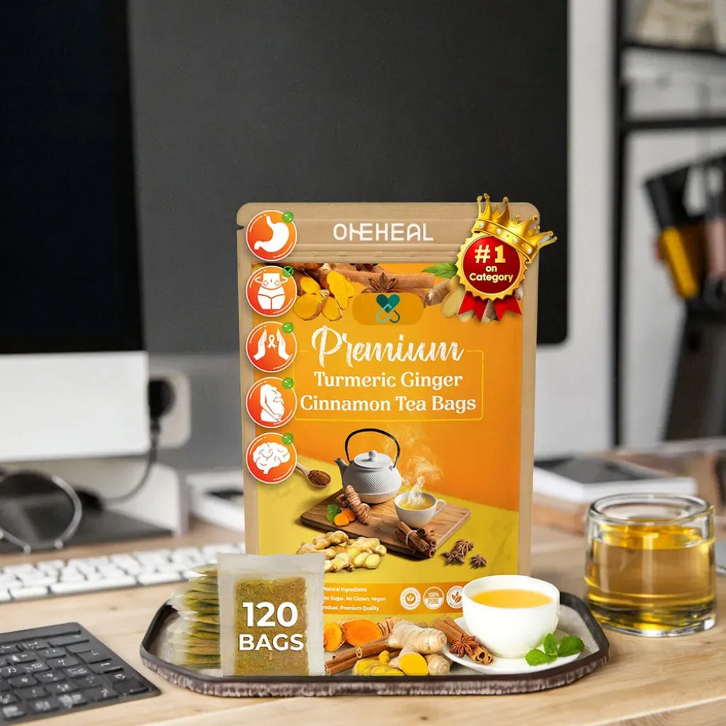 High Quality Ingredients Natural Organic Ginger Tea Premium Natural Turmeric Ginger Cinnamon Tea Bag