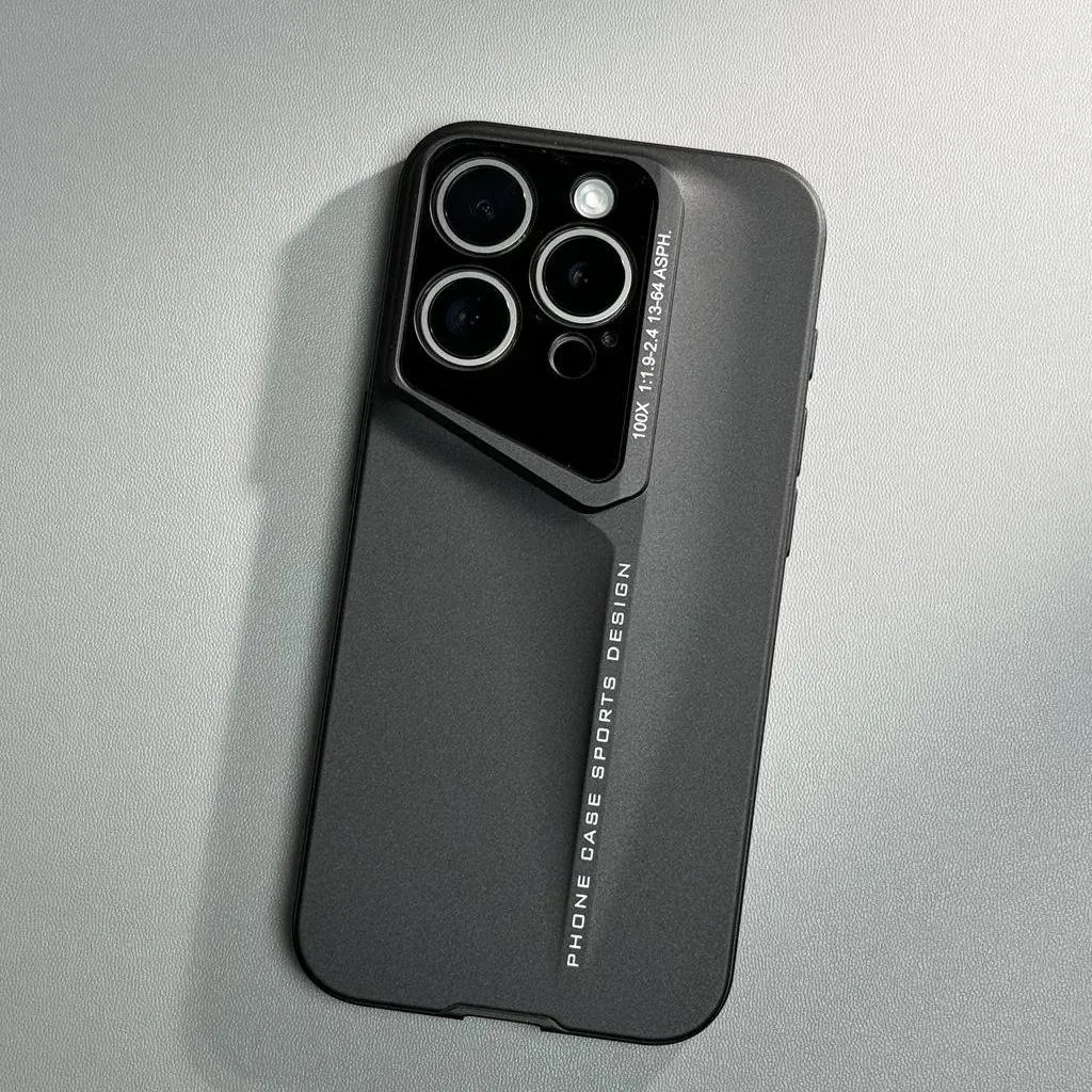 Slim Fit Exquisite Personality Cool Shockproof Wireless Charging Phone Cover for iphone