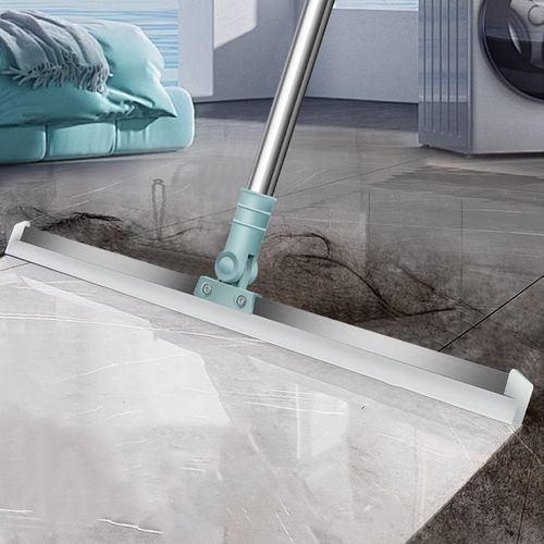 Scraper for Cleaning Floors Multifunctional Magic Broom Retractable Stainless Steel Silicone Magic Cleaning Brush