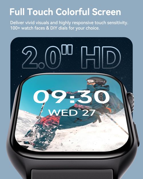 New Watch GTS7 Pro Sport  Big Screen Smart Watches （black）