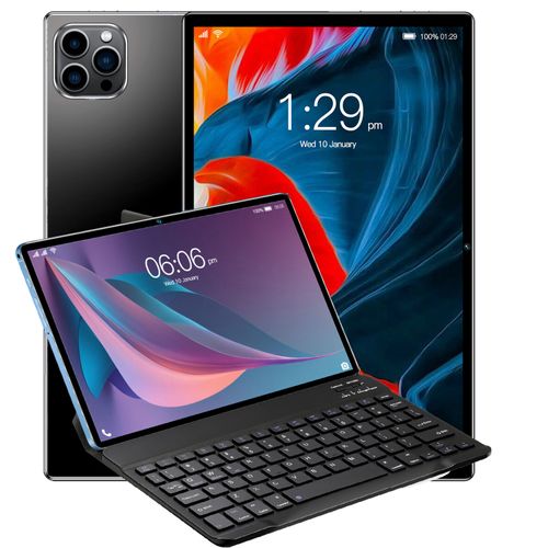 New I15 Pro Tablet 10.1 Inch Android System 8GB RAM 256GB Storage Smart Tablet