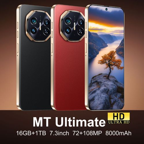 Original MT Ultimate Phone MT Ultimate Neuf 7.3 Inch 16gb + 1TB Clone Smartphone 10 Core Celulares Unlocked Phone