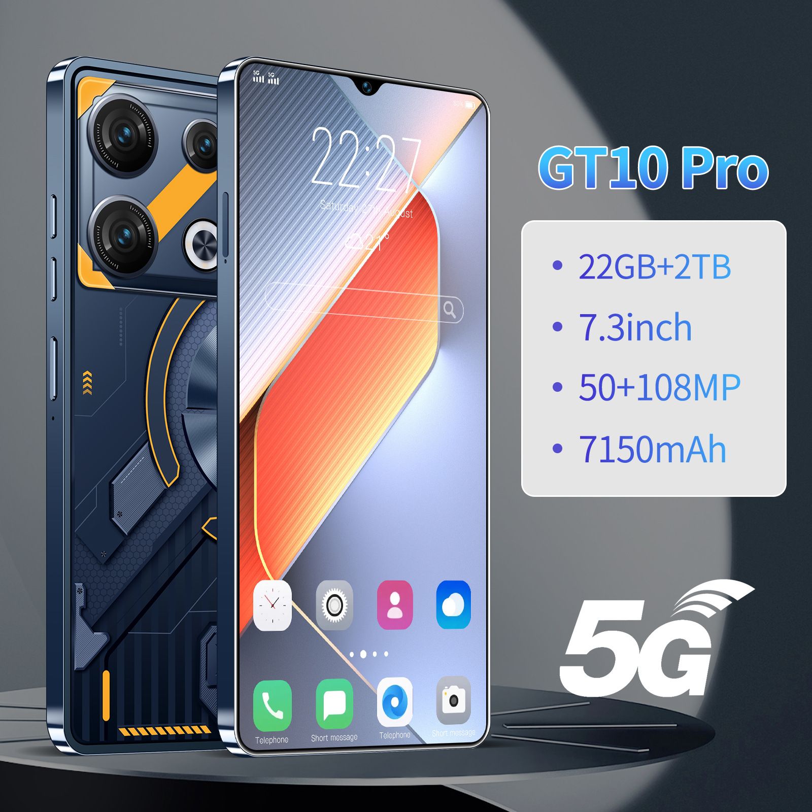 Sona GT 10 promax 7150mAh big storage