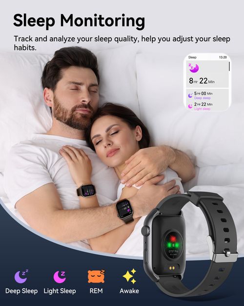 New Watch GTS7 Pro Sport  Big Screen Smart Watches （black）