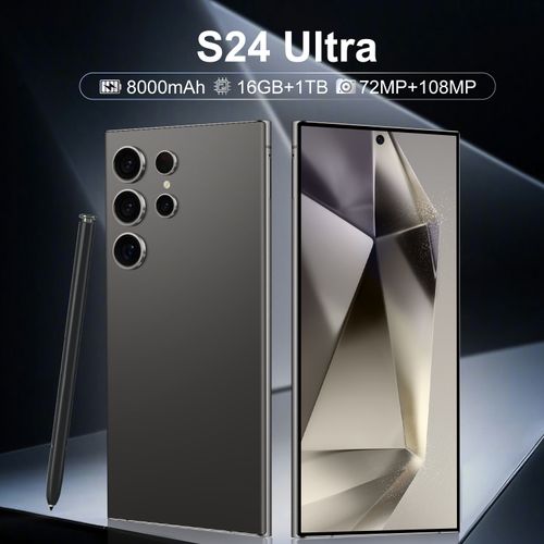 S24 Ultra+ smart phone large 7.3-inch screen  16GB + 1TB (Deliver the black version by default.)