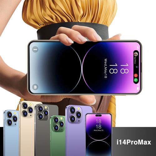i14promax smartphone 6.8 inch infinity-O display(It will be sent in black by default.)