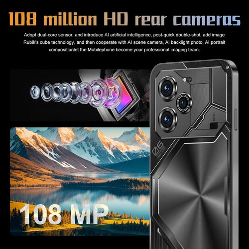 Pova6 Pro Android 8000mmAh battery big storage smartphone
