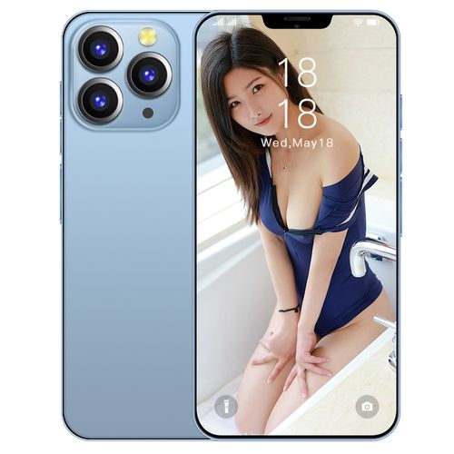 i13Pro MAX smartphone 6.7 inch display( It will be sent in black by default.)