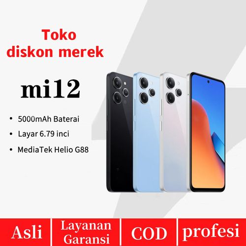 Mi 12 smartphone large 6.79-inch screen, supports 4G full Netcom(It will be sent in black by default.)