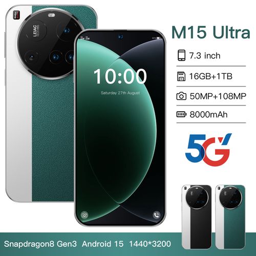SONA M15  8000mAh  16G+1024Gb  50Mp+108Mp