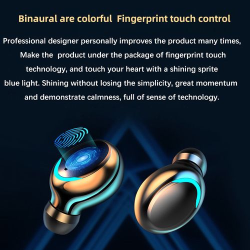 TWS F9-5C Bluetooth earphones, F9-36 with triple-display and large capacity, new style TWS wireless Bluetooth earphones