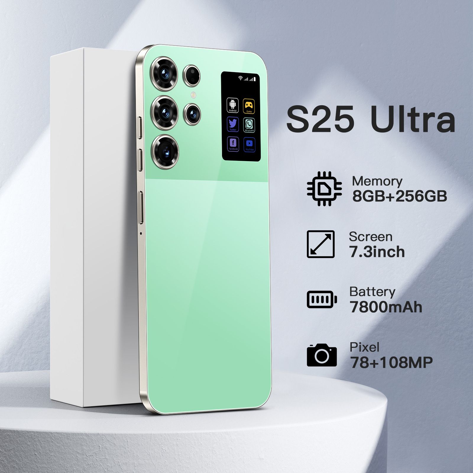 SONA S26 7800mAh 8GB+256GB 78mp+108mp