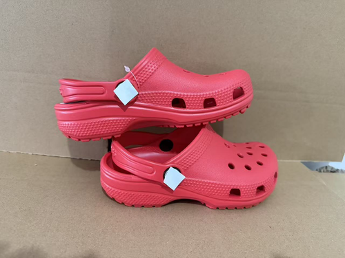 Crocs Clássicos Little Star para o Verão, Chinelos, Sandálias de Praia, Sapatos Infantis e Femininos, Sapatos Casuais Retrô com Sola Grossa