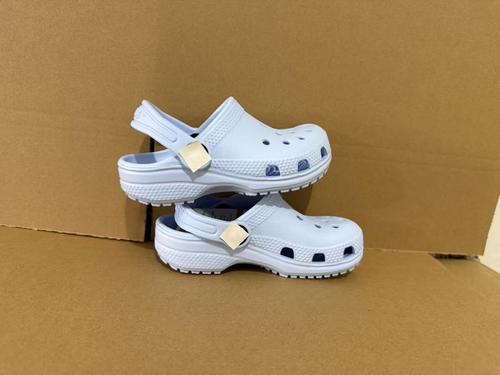 Crocs Clássicos Little Star para o Verão, Chinelos, Sandálias de Praia, Sapatos Infantis e Femininos, Sapatos Casuais Retrô com Sola Grossa